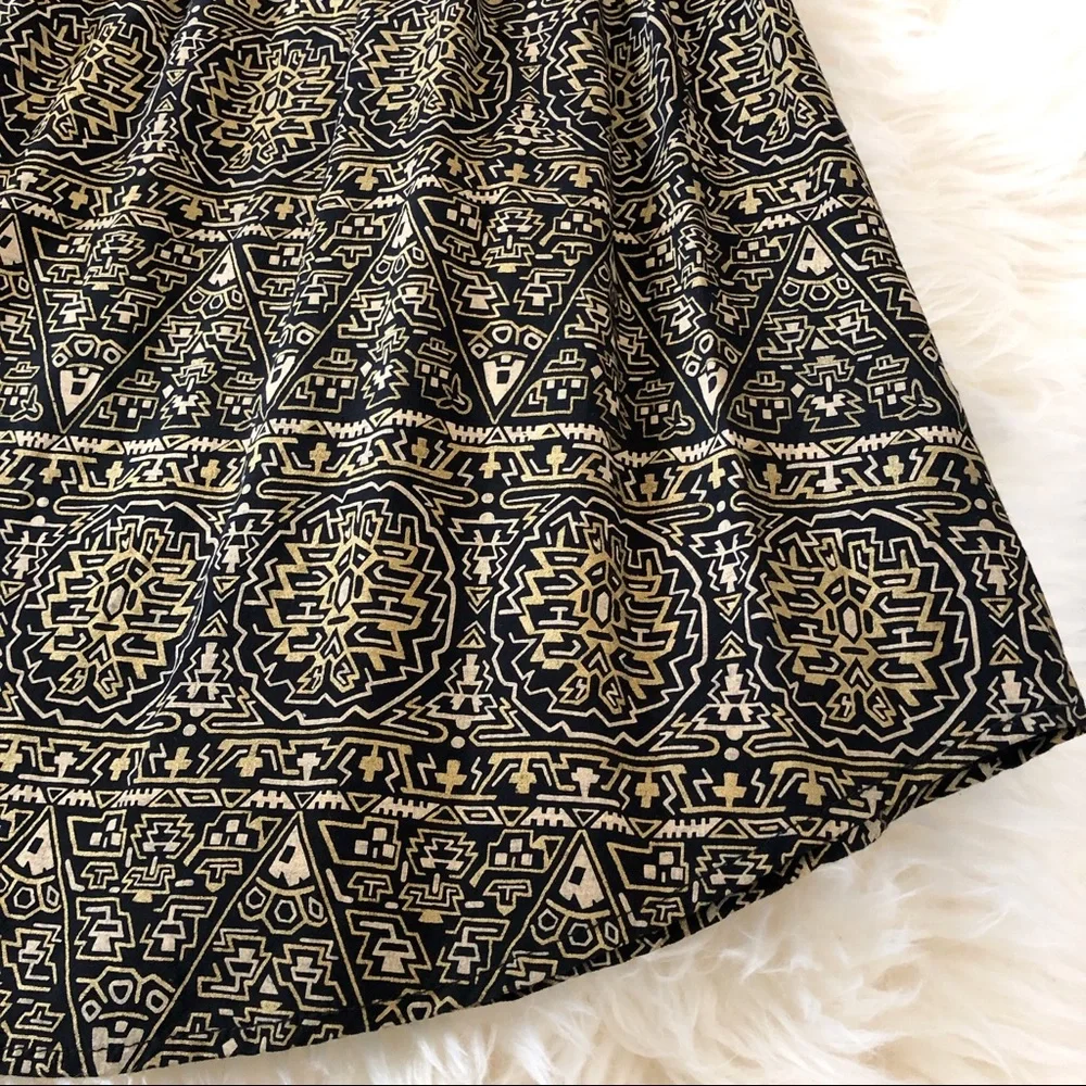 Forever 21 Black & Gold Sheer Accented Dre… - Picture 6 of 8